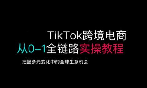 
TikTok跨境电商从0-1全链路全方位实操教程，把握多元变化中的全球生意机会
-副业站
-第1
张图片